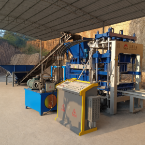 Automatic concrete block making machine QT6-15
