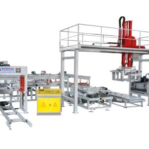 Automatic high-level stacker with hole-leaving system MZ-1200